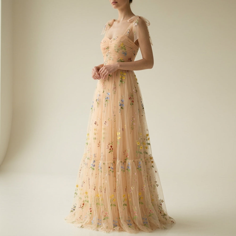 Aldowyn | Women's Tulle Maxi Party Dress - Image 2