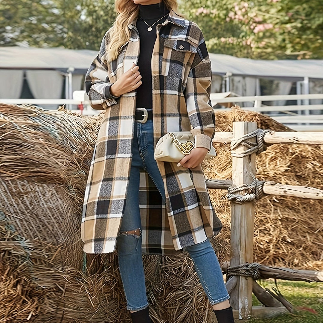 Orvaine | Women's Longline Winter Coat - Image 1