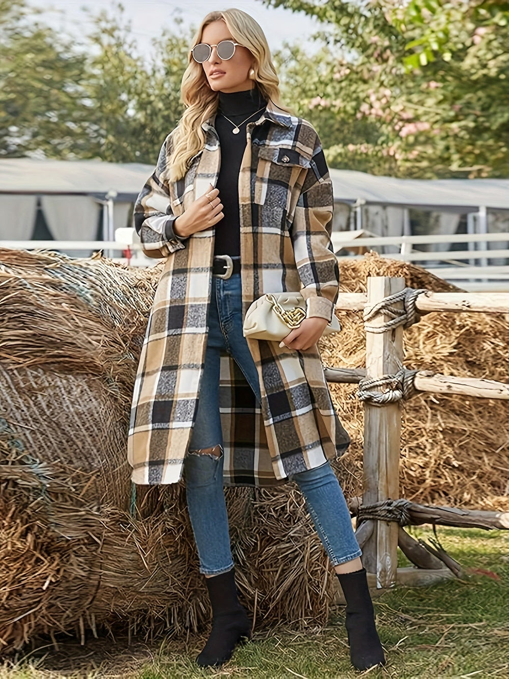 Orvaine | Women's Longline Winter Coat - Image 2