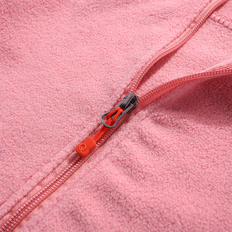 Orvindel | Women's Fleece Jacket Full-Zip - Royal Blue - Image 2