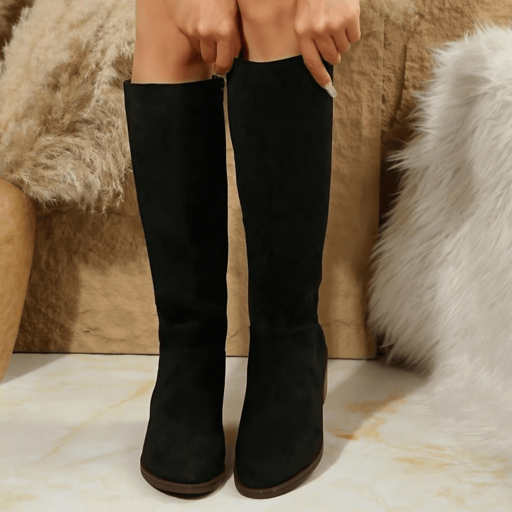 Thessaly | Women's Knee-High Wide Calf Boots - Image 2