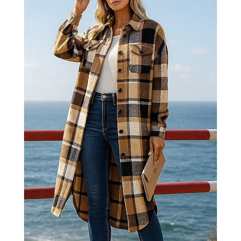Wrenara | Women's Longline Winter Coat - Image 1