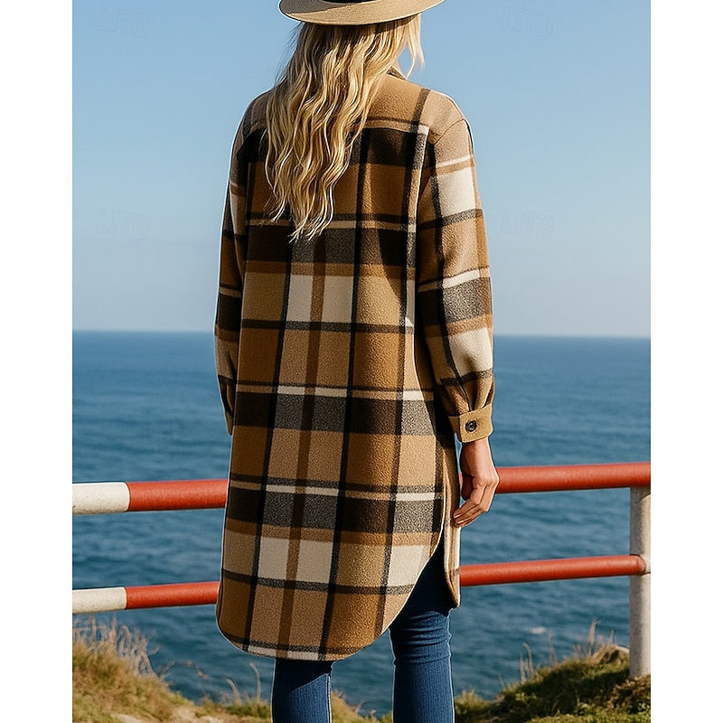 Wrenara | Women's Longline Winter Coat - Image 2